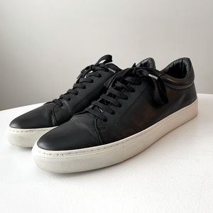 Supply Lab Black Leather Sneakers
